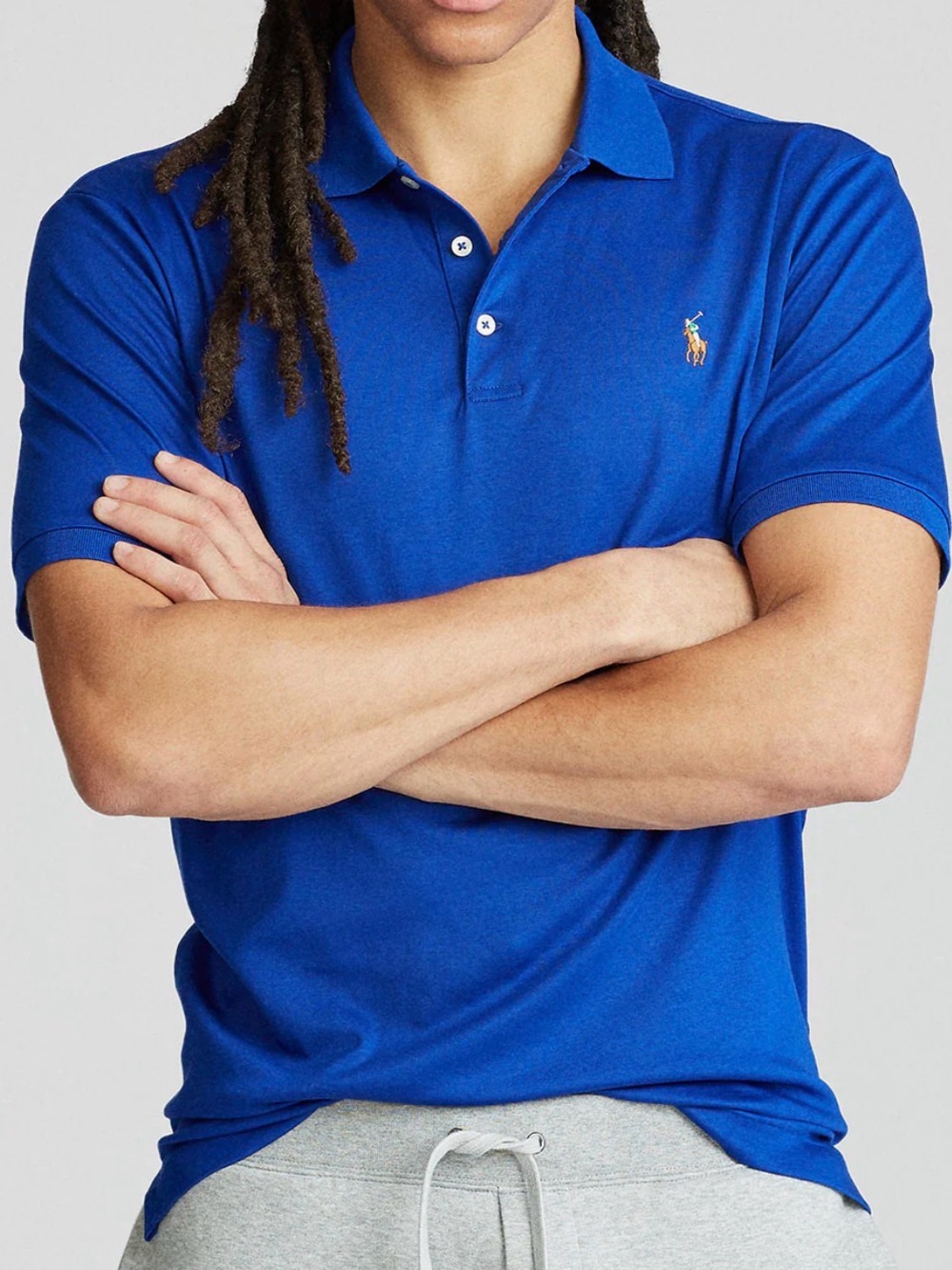 Polo Ralph Lauren Short Sleeve Polo Shirt | Royal Blue | Size 2XL - BT